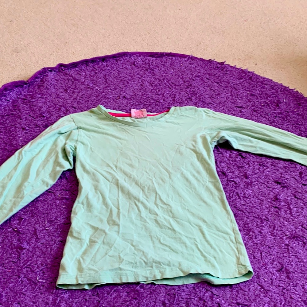New casual green shirt for girls